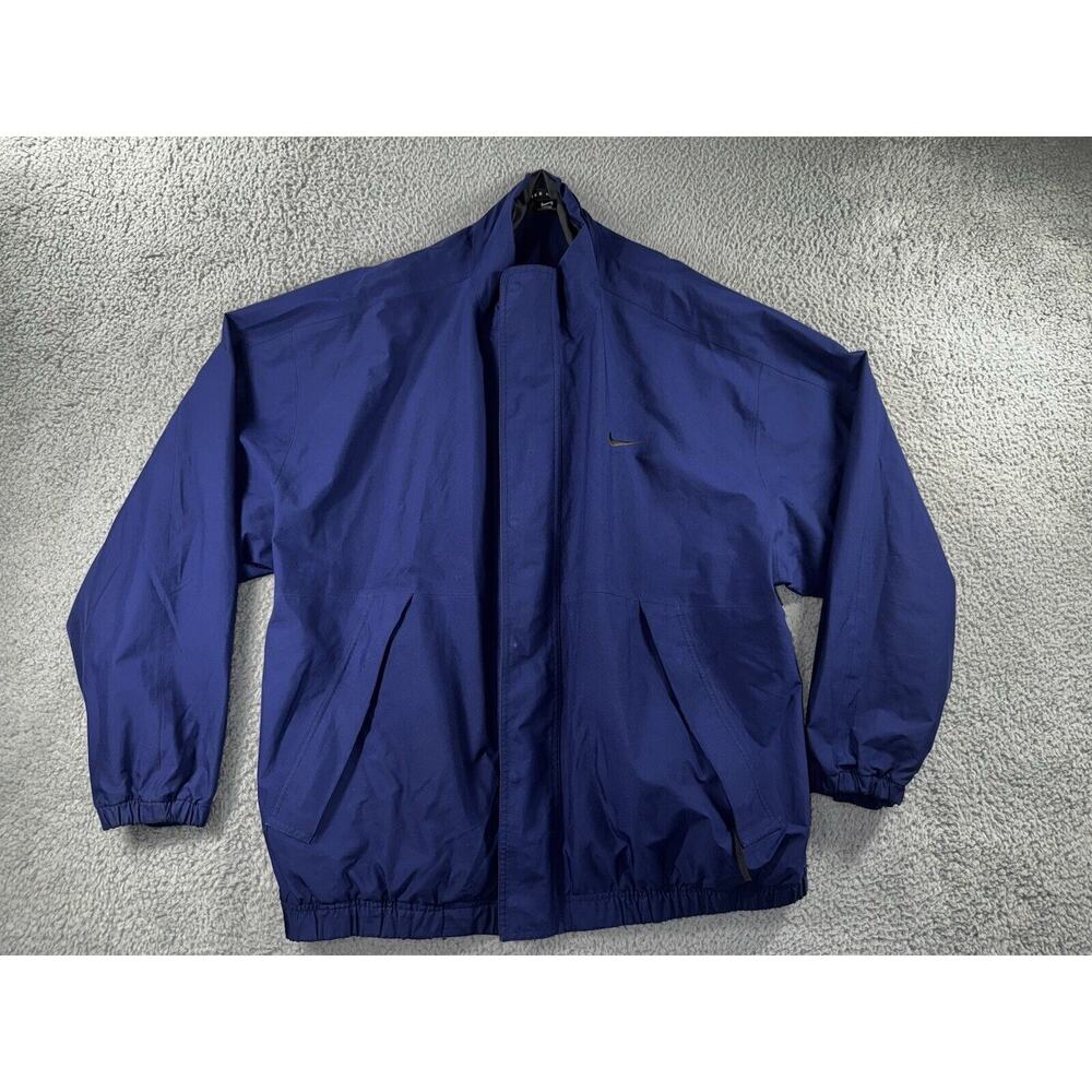 Nike Storm Fit Golf Jacket Men 2XL Full Zip Snap Vented